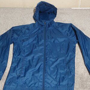 L.L. Bean nylon hooded wind breaker Womens Size S Small